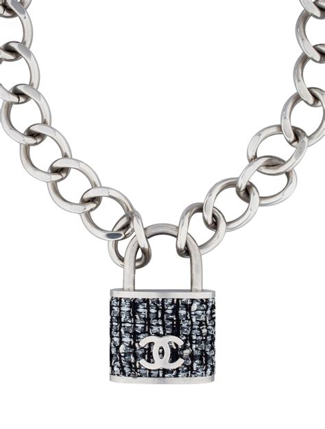 chanel necklace lock|channel lock necklaces.